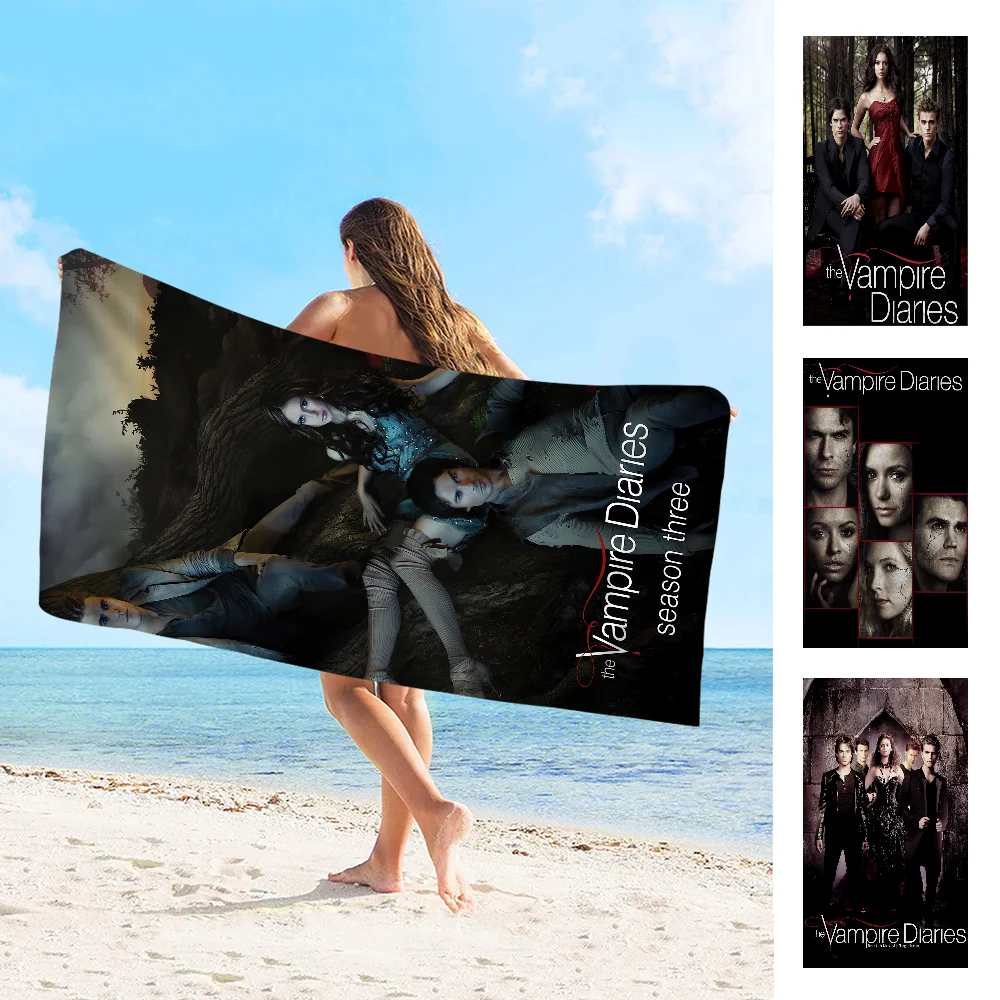 Дневники вампира пляжные полотенца полотенце для душа сауна путешествия спа