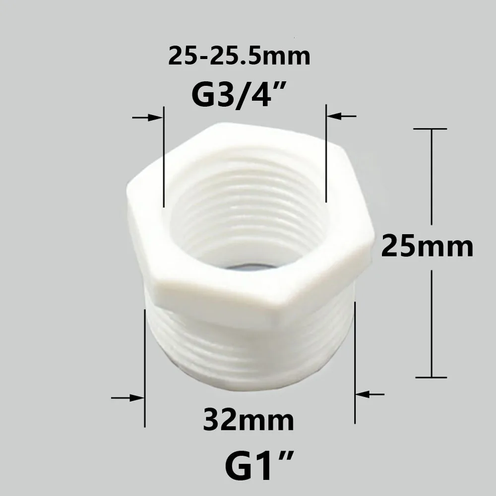 

Редуктор для садового водопровода WHWH 1" x 3/4" x 1/2", пластик