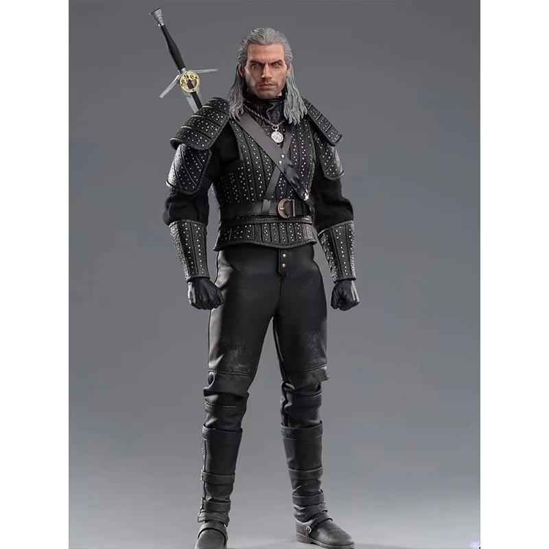 Оригинальная фигурка BUZZTOYS 1/6 белый волк геральт модель BUZ001 12 в наличии коллекция