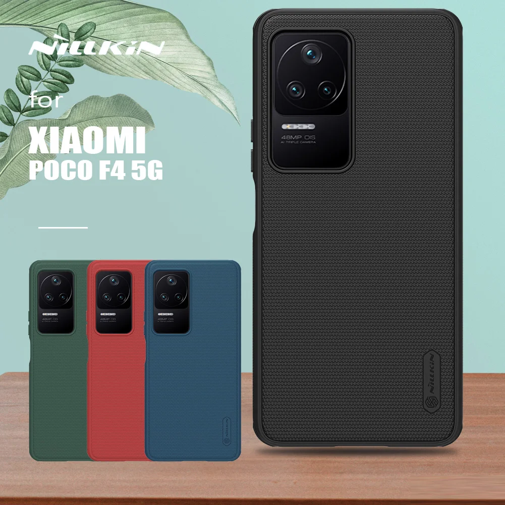 

Суперматовый чехол Nillkin для Xiaomi Poco F4, жесткий ультратонкий защитный чехол из поликарбоната для Xiaomi Poco F4