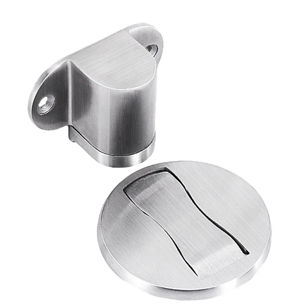 

Magnetic Door Stopper 1 Pc Compact Door Stop Easy To Assemble Height Adjustable Invisible Rust-proof High Quality