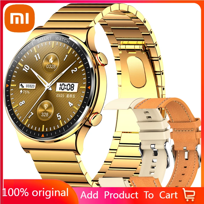 

Xiaomi Music Player Smart Watch Men display Bluetooth Call Waterproof Sport Watch Fitness Smartwatch for Android IOSphone