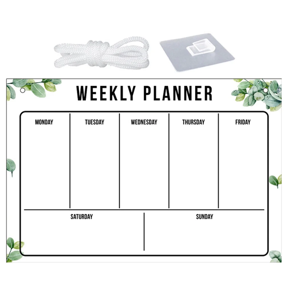 

Writing Board with Lanyard Transparent Acrylic Sheet Home Memo Tabletop Hanging