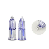 2pcs nanosoft fillmed microneedles 3pin sterile hypodermic needle 34g mesotherapy painless needles for anti skin aging