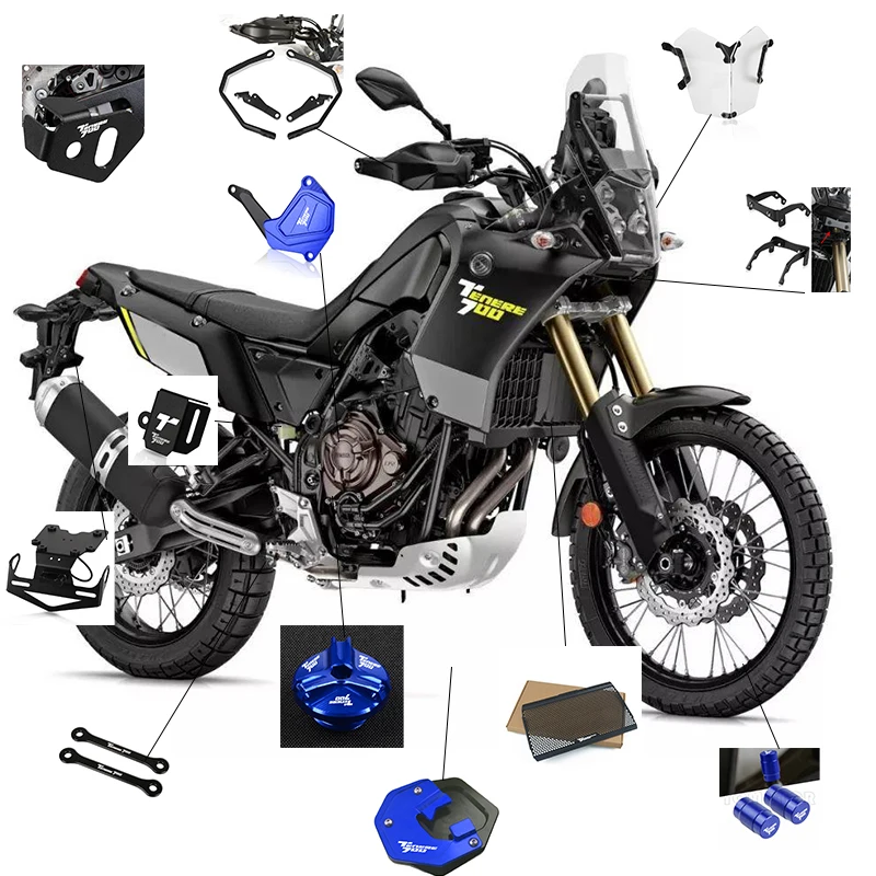 

FOR YAMAHA Tenere 700 Tenere700 XTZ 700 XTZ700 DM07 DM08 2019 2020 2021 Motorcycle Accessories Water Pump Protection Guard Cover