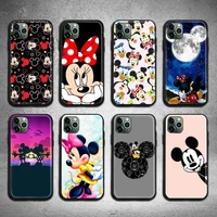 mickey mouse cute phone case for iphone 13 12 11 pro max mini xs max 8 7 6 6s plus x 5s se 2020 xr cover
