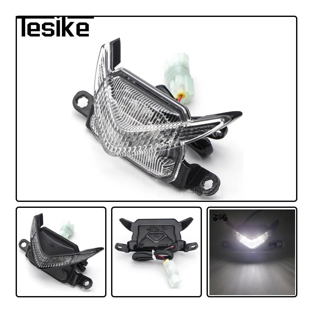 Фото Мотоциклетная верхняя передняя светодиодная фара в сборе для HONDA CBR600RR CBR 600RR F5 2007 2008 2009 2010 2011 2012 №1