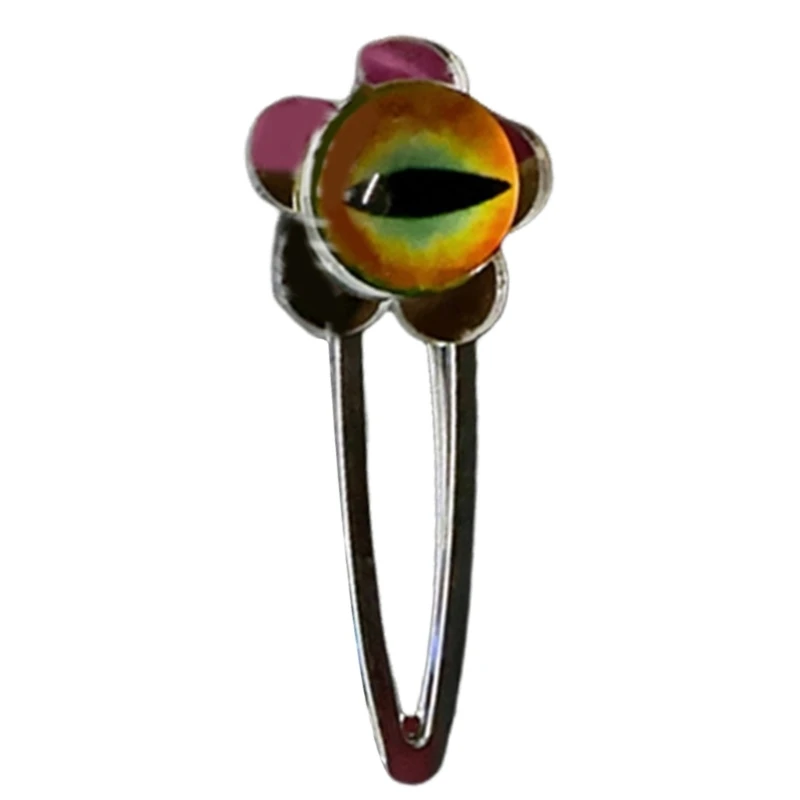 Заколка для волос 2000-х годов девочек модная заколка дьявольский глаз