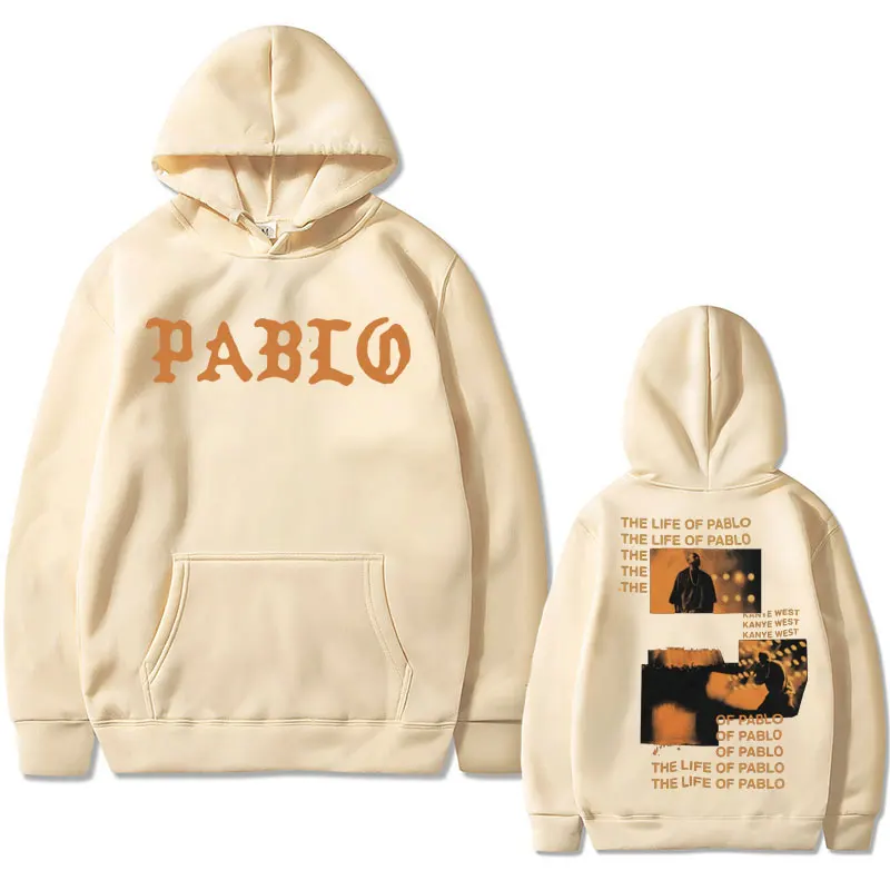 Толстовка Kanye West THE LIFE OF Пабло с музыкальным принтом альбома мужские и женские