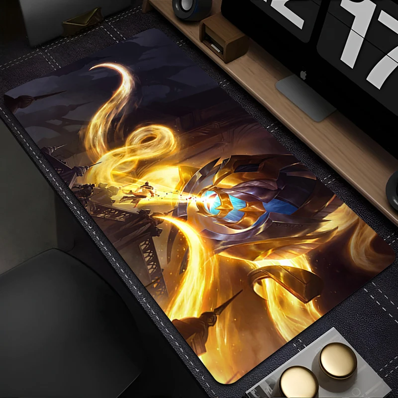 Коврик для мыши VelKoz League of Legends коврик ноутбука желтая пчела игровой настольный