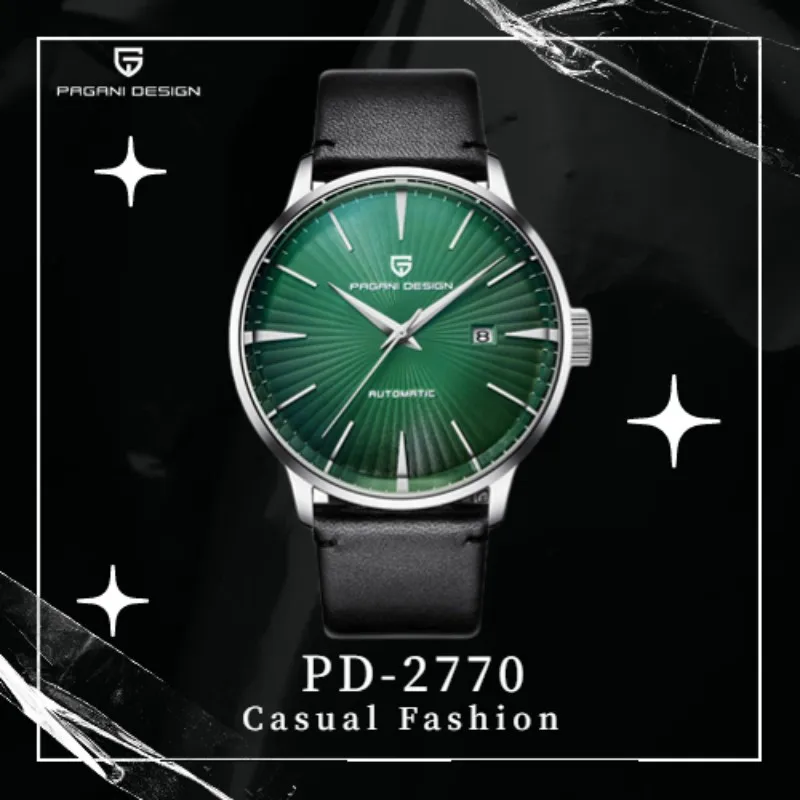 

Pagani Design 2022 New Men's Automatic Mechanical Watch Stainless Steel Waterproof 200M Casual Sapphire Glass Religio Masculino