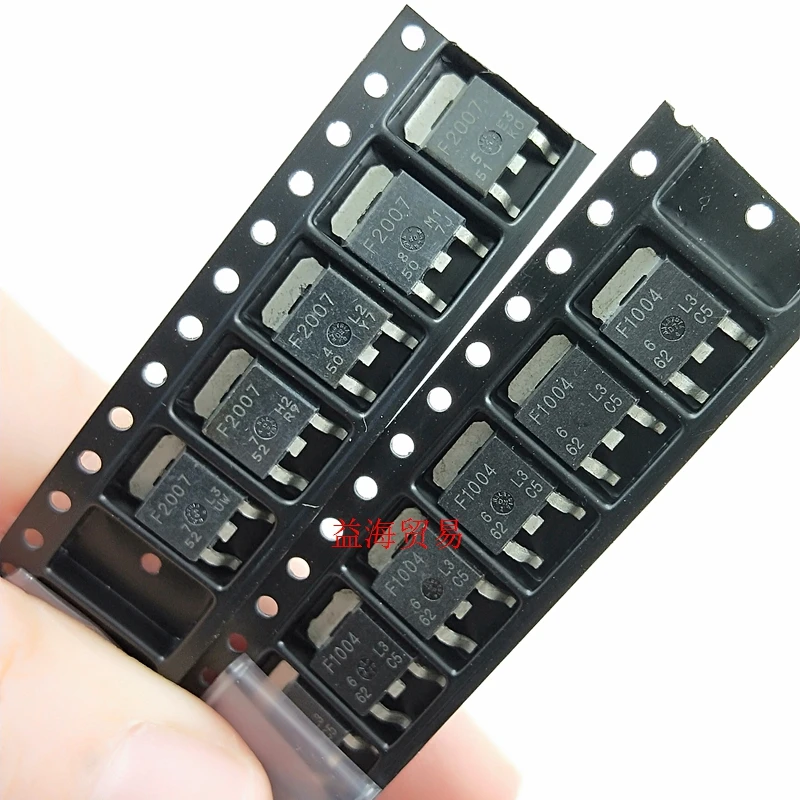 

10PCS/LOT FREE SHIPPING F1004 F2007 TO-252 SMD