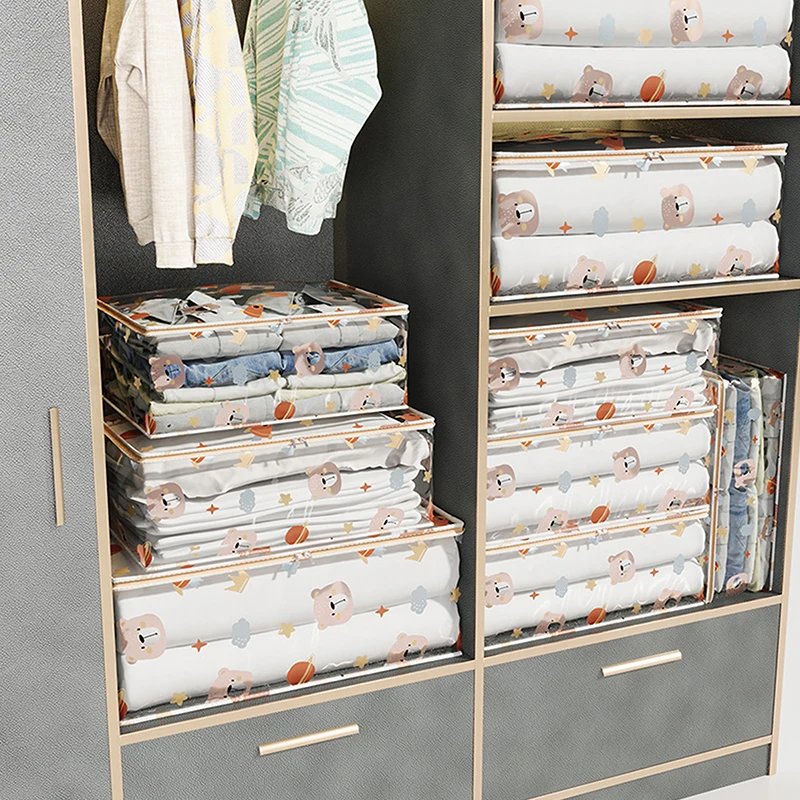 Большая кровать нижняя коробка для хранения складная Одежда Стёганое одеяло