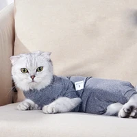 cat surgery recovery suit for surgical abdominal wounds home indoor pet clothing cats after surgery pajama suit supplies