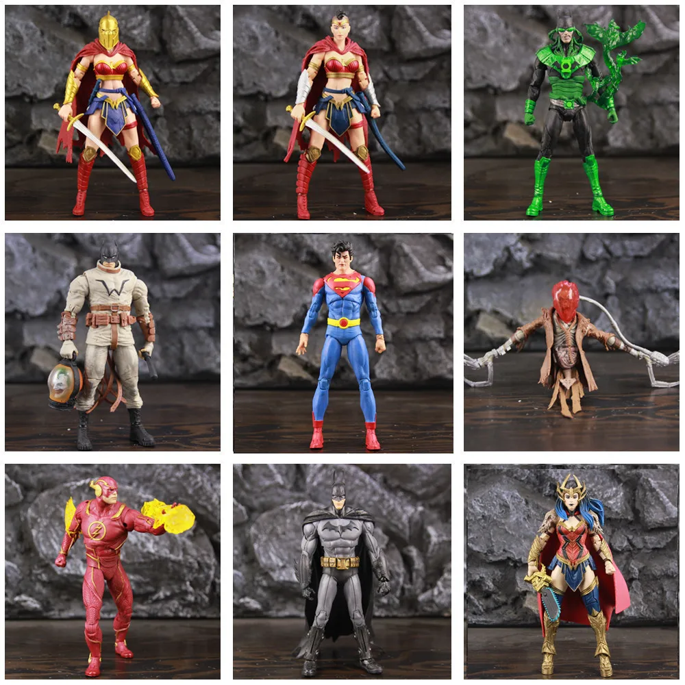 Продажа Экшн-фигурки DC Multiverse 2022 летучая мышь, человек, кошка, леди, берег, Артур, ридлер, сила скорости, мигание, 7 дюймов, игрушки Poseidon, модель куклы