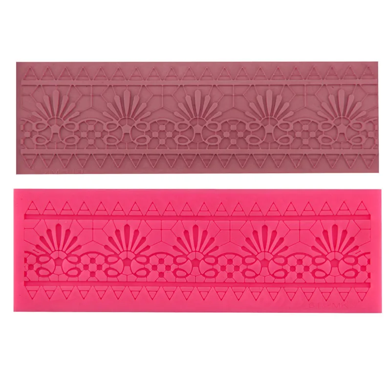 

DIY Instant Lace Fondant Silicone Mold Cake Decorator Baking Tools Kitchen Accessories