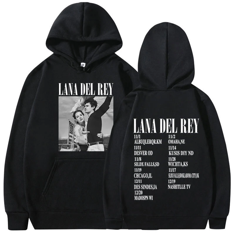 

Lana Del Rey Ldr Sailing Graphic Hoodie Men Women's Clothes Sweatshirt Fashion Oversized Loose Hoodies Streetwear Popular Hooded