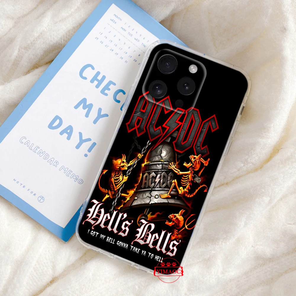1VTY ac dc hells bells Soft чехол для LG G3S G8 G8X K10 Pro K10A K11 Plus K22 K30 K40 K40S K41S K50 K50S K51 K51S K52 K62 K42