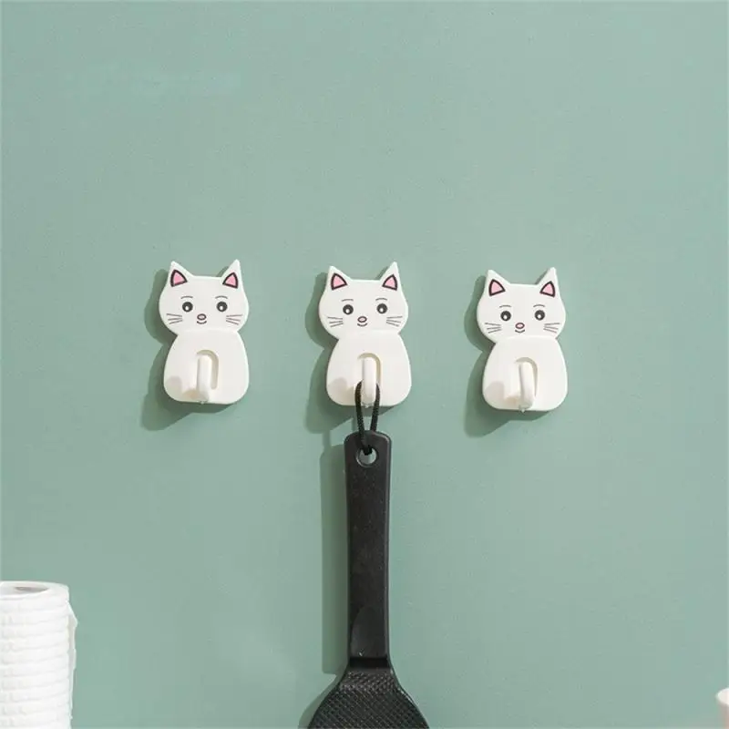 Hook Waterproof Strong Adhesive Plastic Hooks For Bathroom Wall Door For Kitchen