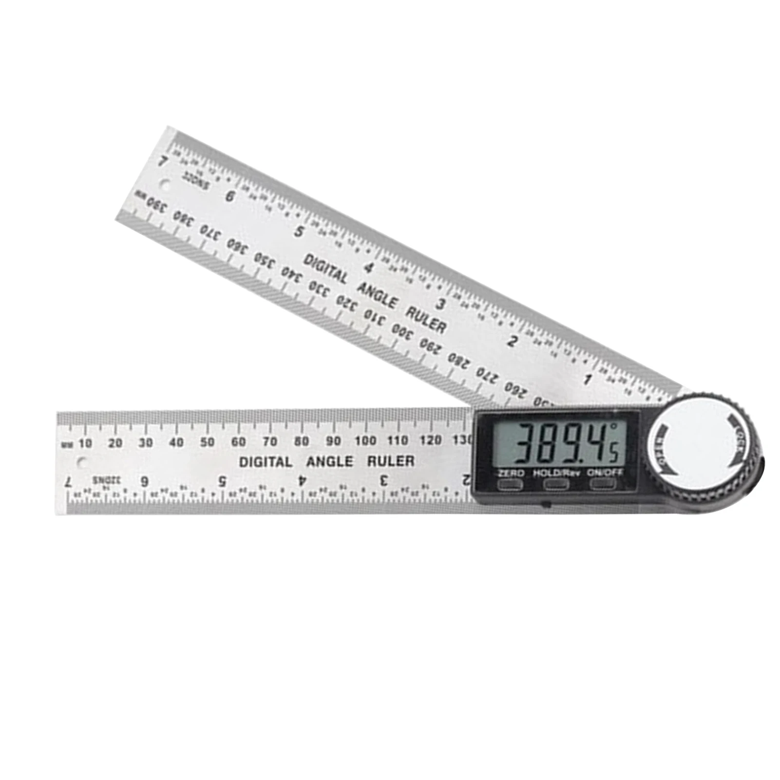 

Woodwork Practical Gauge With Screen Hold Battery Powered Portable 180 Degree Rotation Angle Ruler Home Digital Protractor