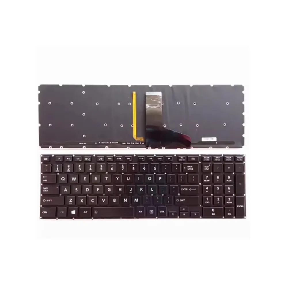 Клавиатура для Toshiba P55T-A5105SL P55T-A5116 P55T-A5118 с подсветкой американская раскладка