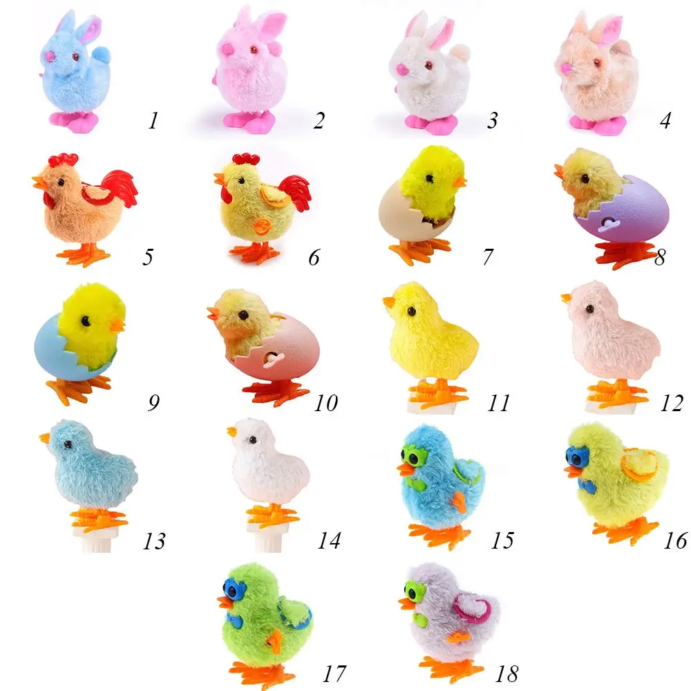 Пластиковая игрушка для прыжков плюшевые пасхальные украшения разбитая