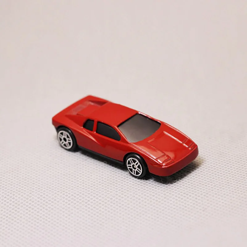 

About 7cm Mini Version Of Red Sports Car Alloy Auto Toy Collection Car Model Decoration Children's Gift Souvenir In Stock