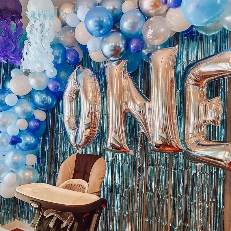 1*2 м фольги занавеска с кисточками для взрослых и детей украшение дня рождения