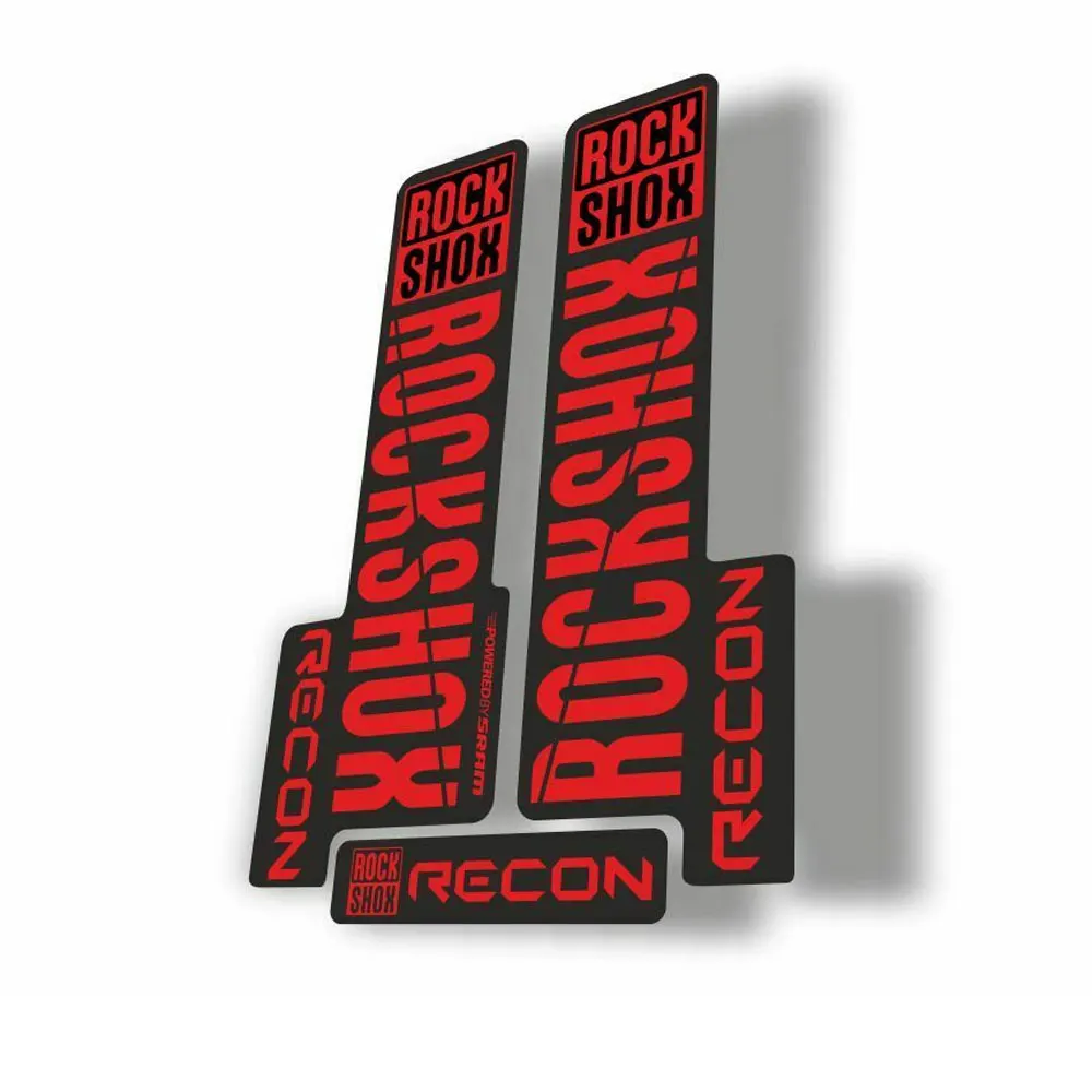 Наклейка для горного велосипеда Rock Shox RECON 2018
