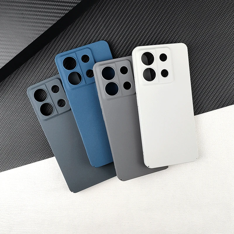 Ультратонкий матовый чехол из песчаника для Xiaomi Poco X6 Redmi Note 13 Note13 Pro Note13Pro Plus 5G