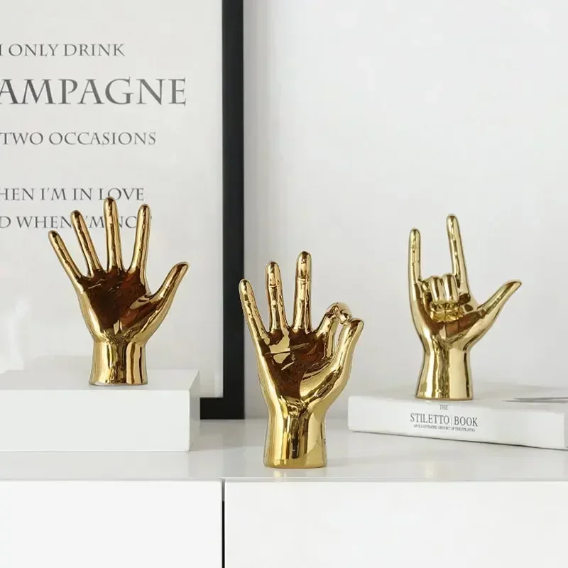 VILEAD искусственная фигурка пальца Современное украшение аксессуары для