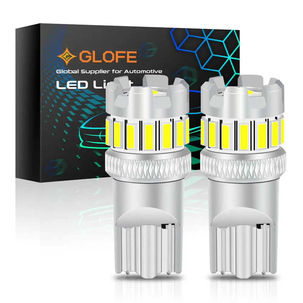 

2 шт., светодиодные лампы T15 912 921 14Smd-4014 + 1Smd-3030