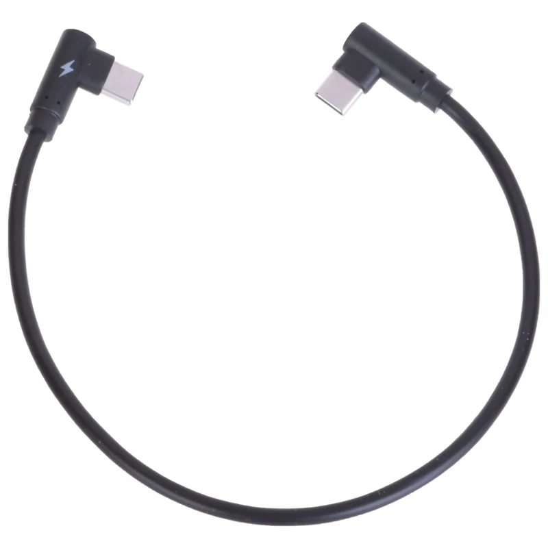 90-градусный прямоугольный кабель зарядного устройства USB Type Fast DataSync 40W для