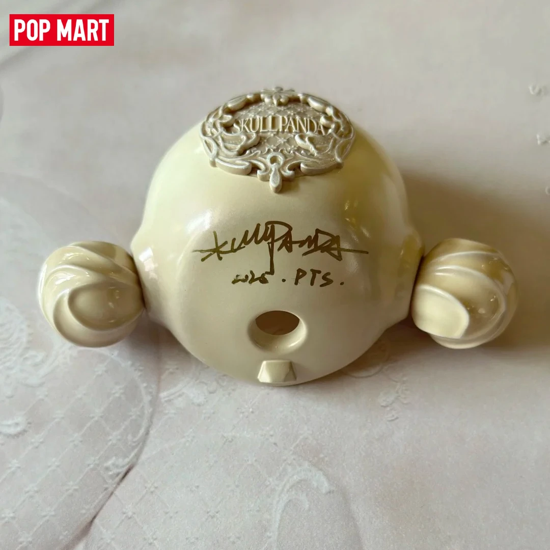 Фото Оригинальная коллекционная фигурка POP MART Skullpanda Baby Series 2025, эксклюзивная лимитированная серия с выставки в Пекине, подарок №3