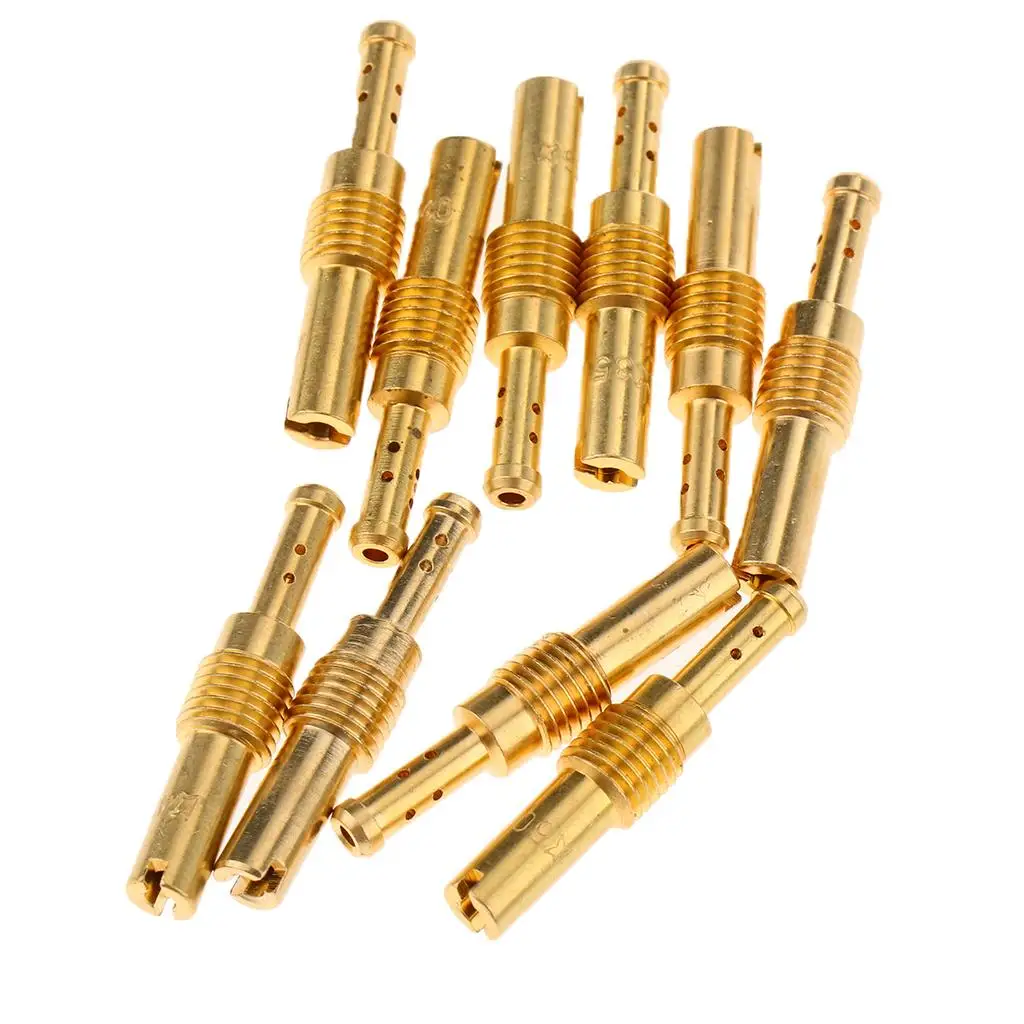 10 комплектов медленных форсунок карбюратора мотоцикла M6 x 0 75 мм для PWK OKO 32–55