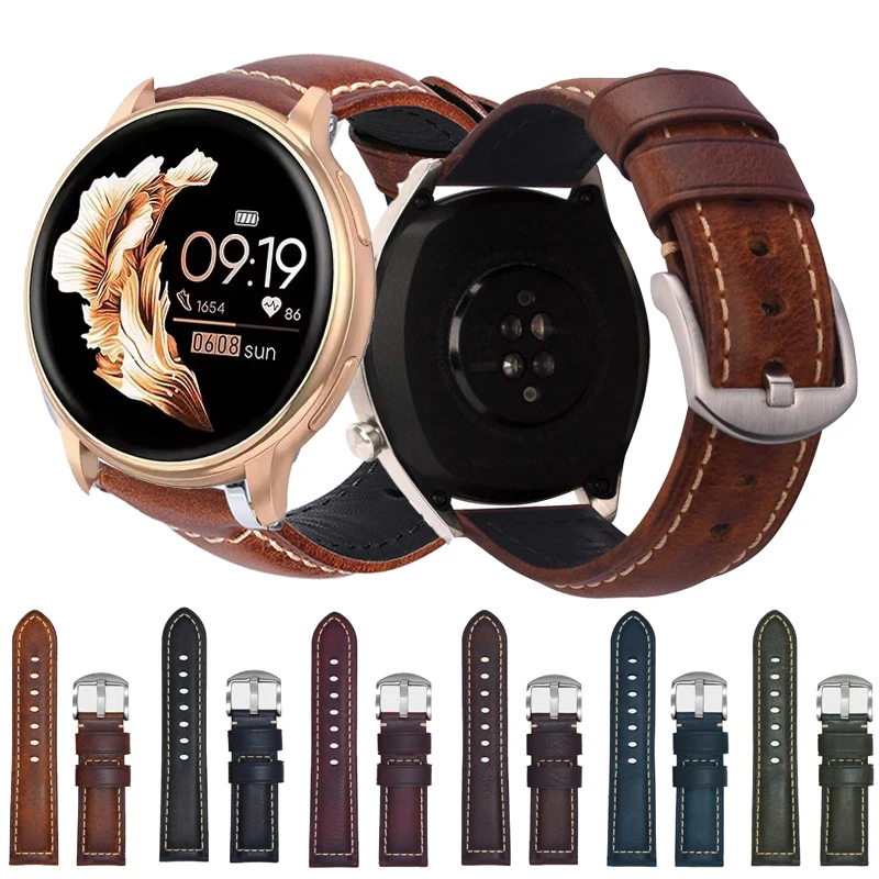 Ремешок из натуральной кожи для MEVADEN Y22 мужской и женский ремешок часов