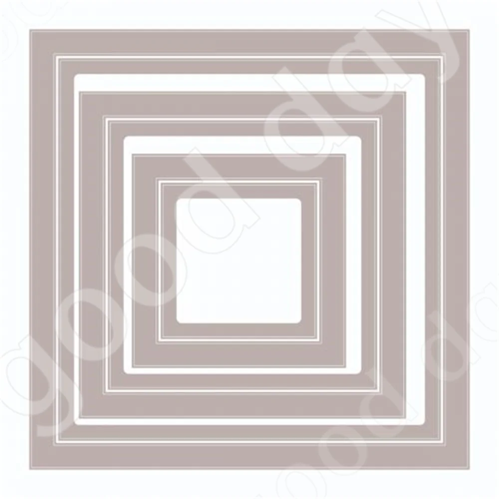 

Square Frames,metal Cutting Dies Scrapbooking Diy Decoration Craft Embossing 2022 Easter