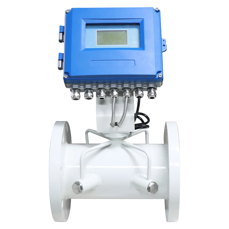 

dual channel high accuracy inline ultrasonic flow meter