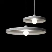 Modern tossB Disc pendant lamp Belgium design lighting Toss B disk light white black color hotel restaurant suspension lighting
