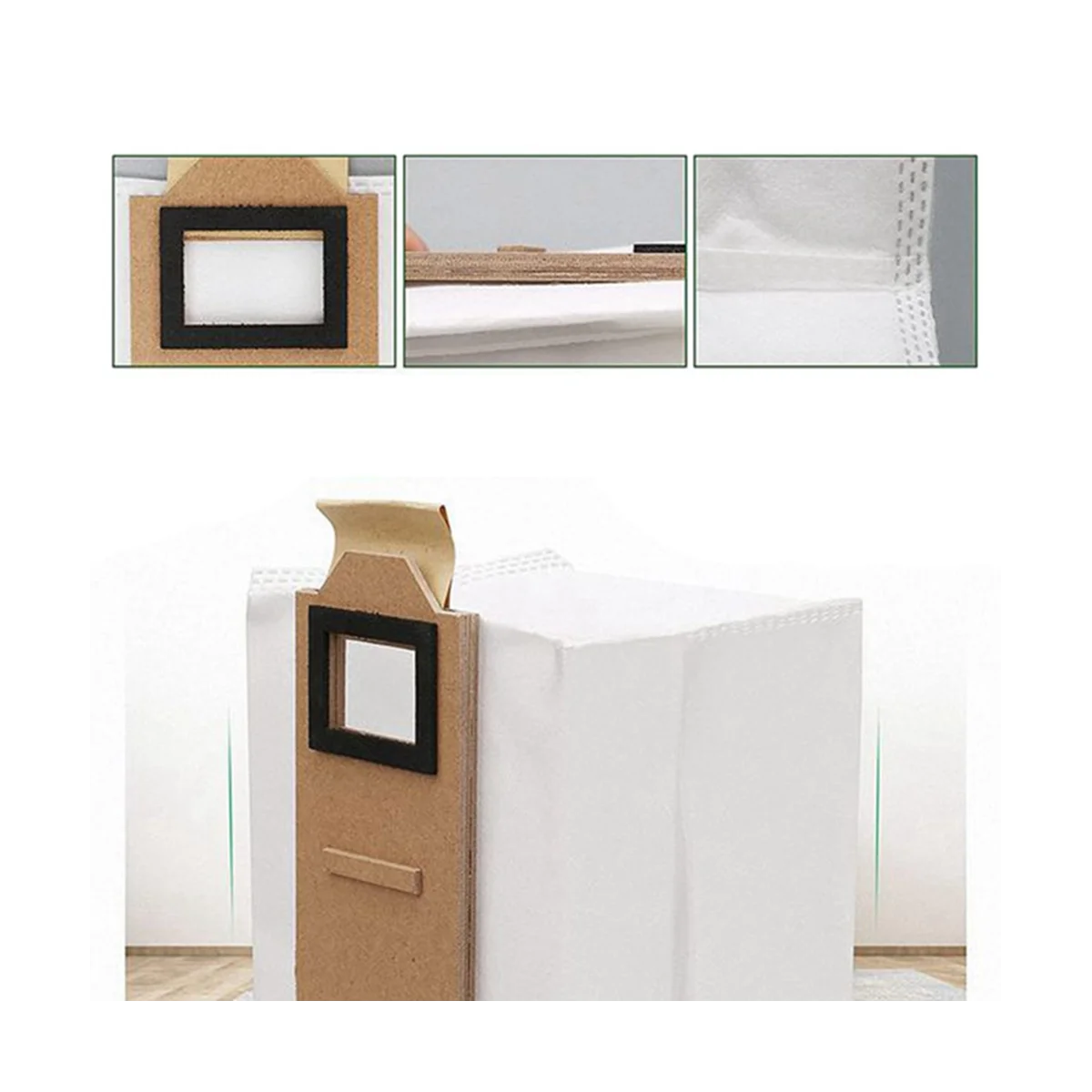 

21Pcs Dust Bags for Xiaomi Roborock S7 T7S Plus Accessories Garbage Bag Robot Vacuum Cleaner Replacement Bags