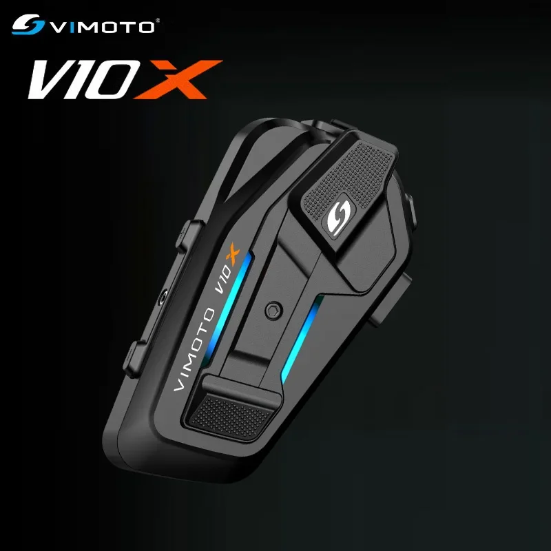 Китайская версия Vimoto V10X Мотоциклетный Bluetooth-домофон 8 гонщиков Моторный шлем