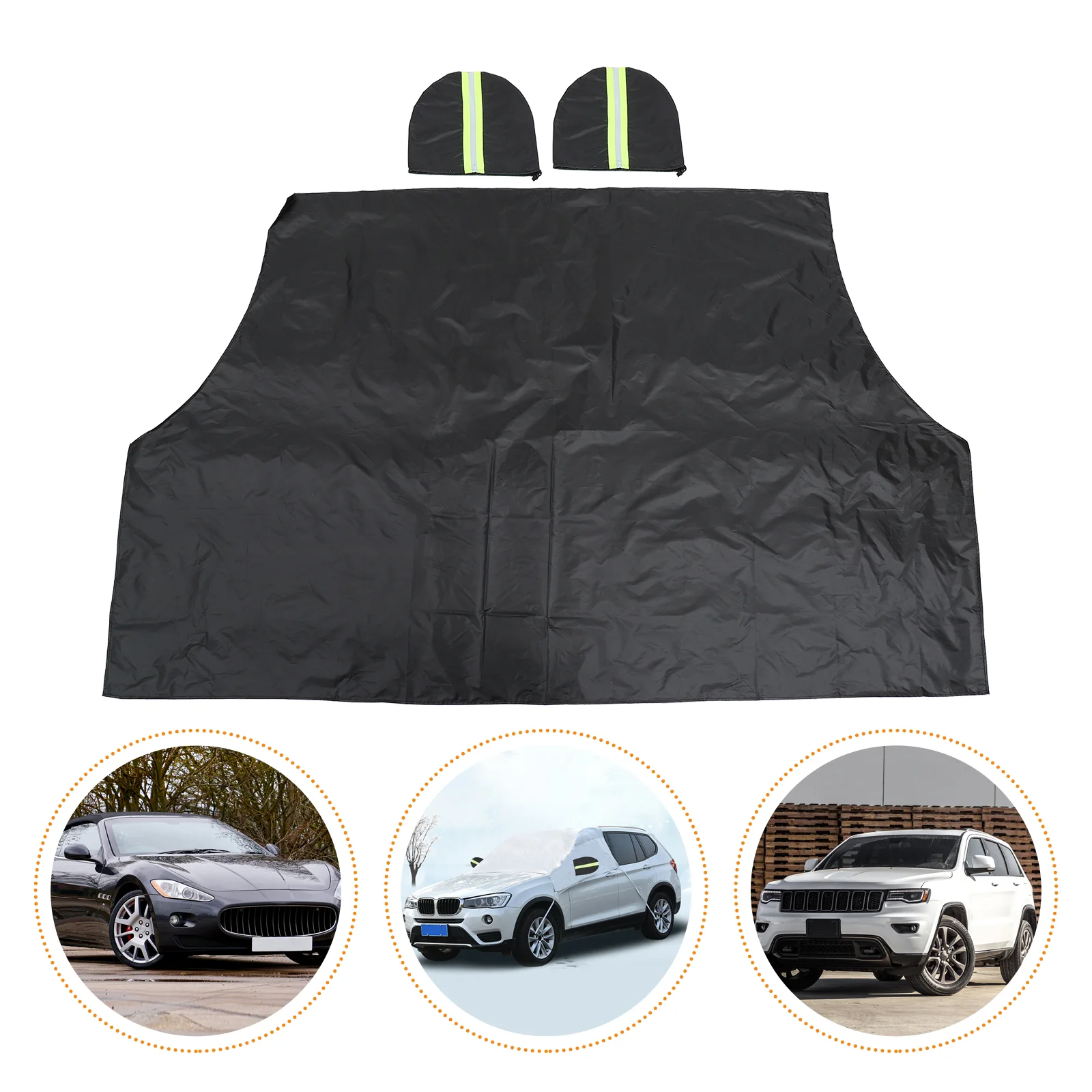 

Sun Visor Windshield Cover Sunshade Summer Car Snow Silver Tape Frost Protector