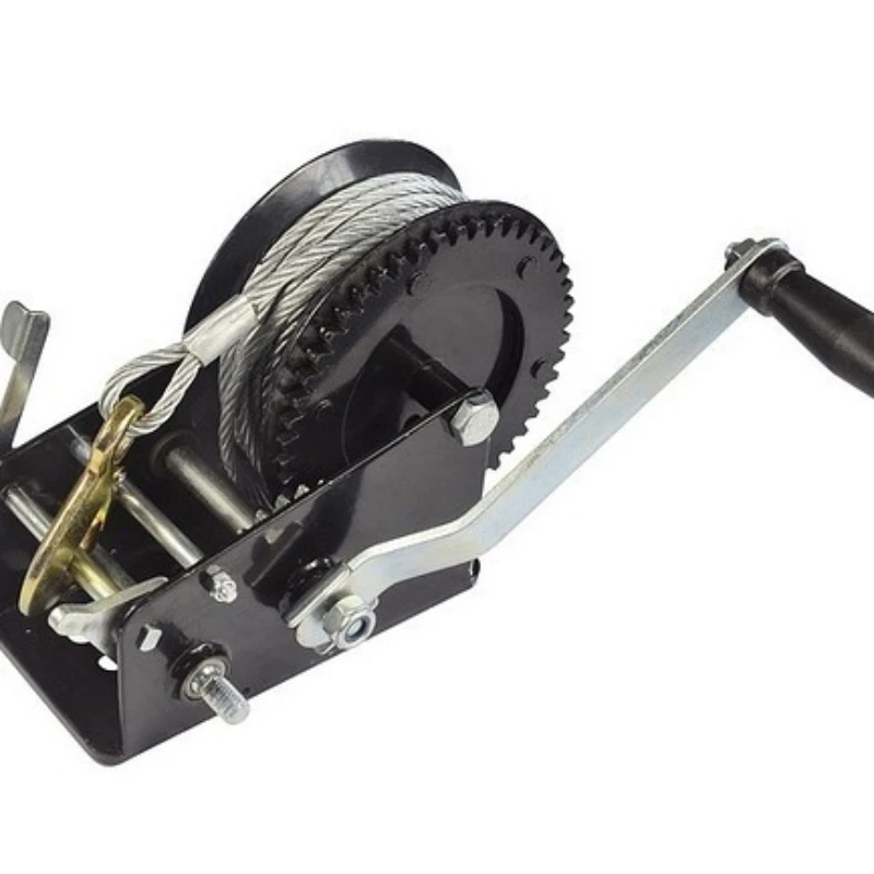 Ручная лебедка Двухскоростной трос Kc3000 Сверхмощная Подъемная