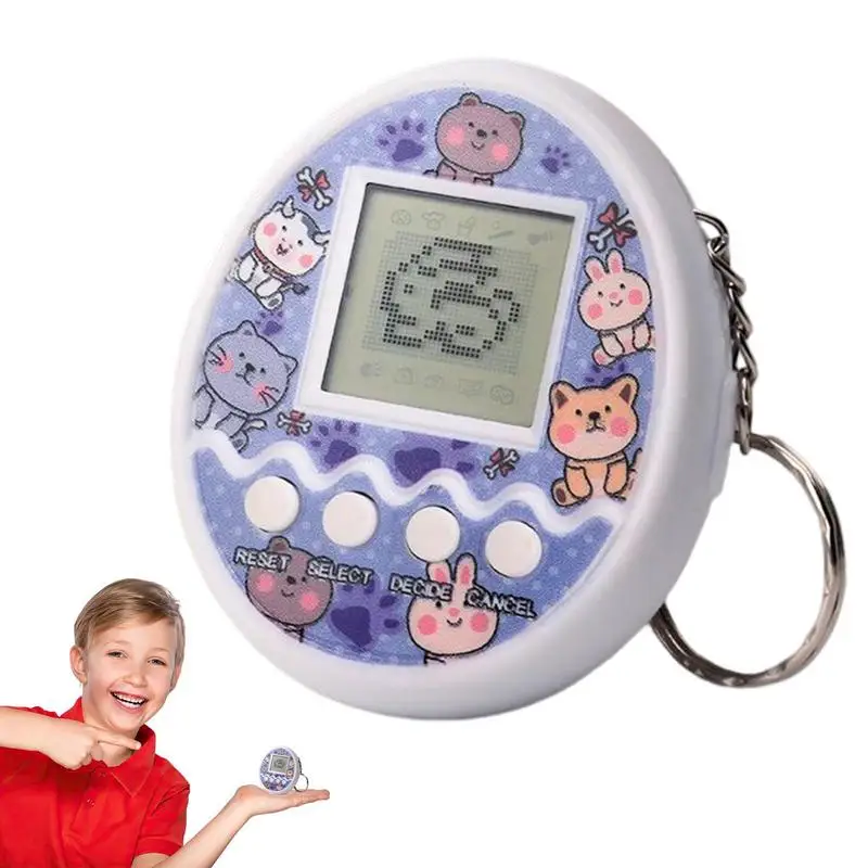 

Tamagotchis Electronic Pet Machine Keychain Portable Pet InVirtual Cyber Pet Keychain E-pet Interactive Toy Console Keyring Gift