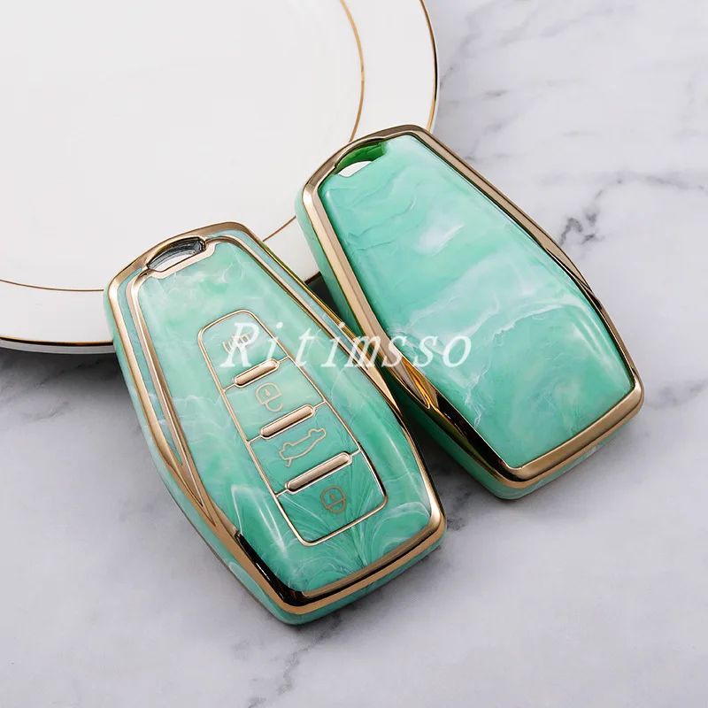 

Чехол для смарт-ключей из ТПУ, для Geely Emgrand X6 X7 EX7 GX7 Coolray 2019 - 2020