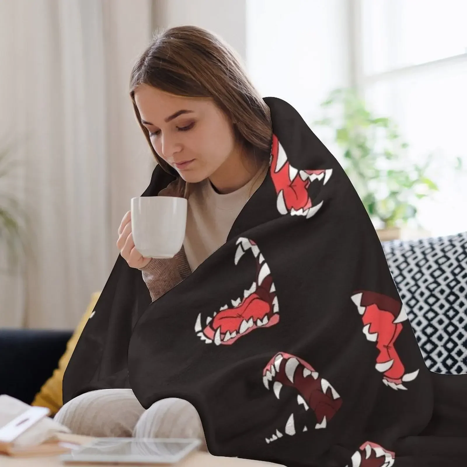 Maws плюшевое одеяло