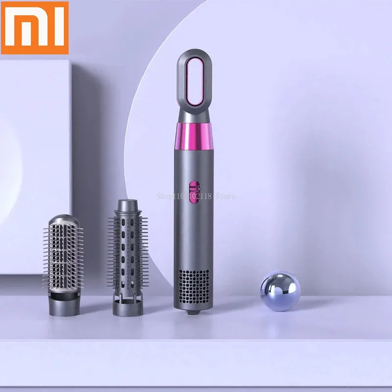 

Xiaomi 3 в 1 Электрический Фен горячий нагрев гребень для влажной сушки щетка для волос плойка инструмент для укладки портативный бытовой косме...
