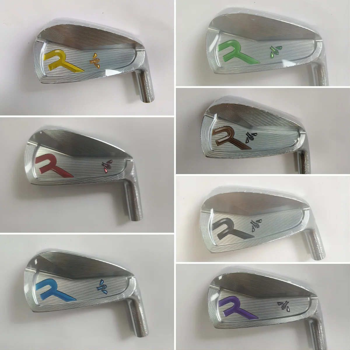 Набор для гольфа RODIO PC кованый серебристый набор с цветным логотипом 4 p семь в