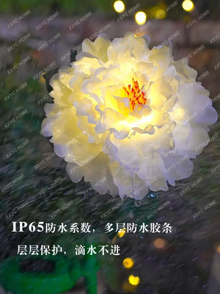 Уличный водонепроницаемый праздничный фонарь на солнечной батарее Ландшафтная