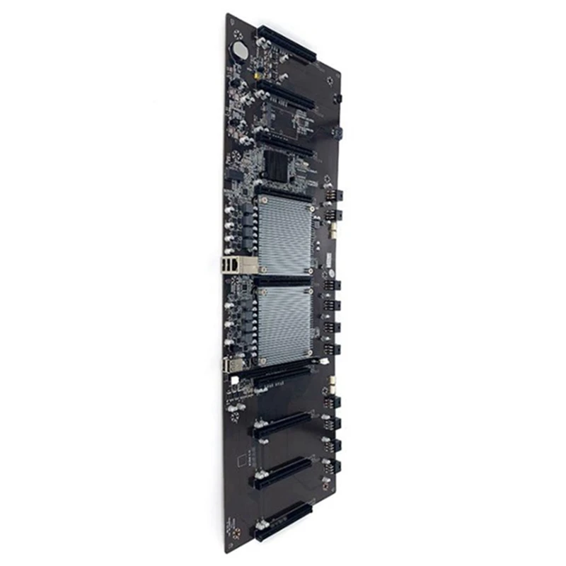 Материнская плата X79 BTC для майнинга 9 графический слот шаг 60 мм поддержка RTX 3060